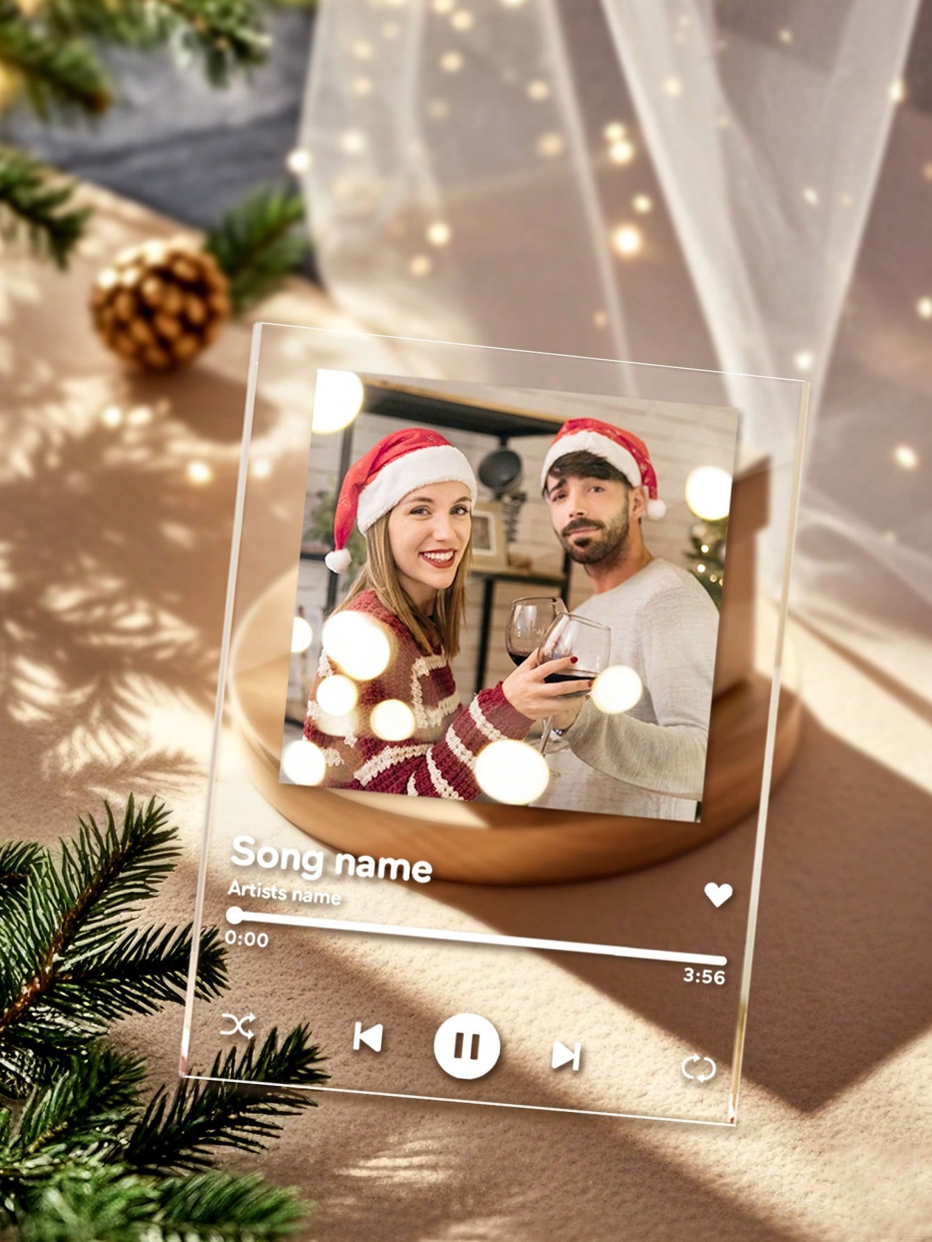 Custom Music Memorial Plaques, Personalized Theme Acrylic Plaques